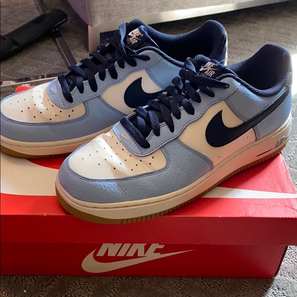 air force ones light blue